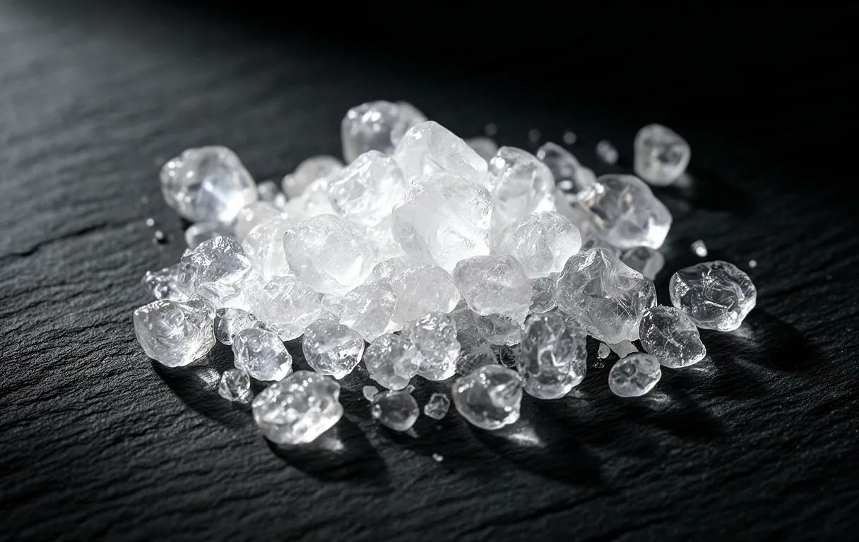 Detalle de pureza mineral